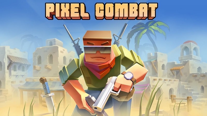 Download Pixel Combat MOD APK 4.2.1 (MEGAMOD/Unlimited money, ammo, god