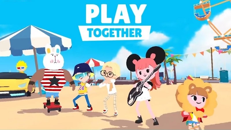 Play Together MOD APK 1.55.0 (Menu, Auto câu cá/Lọc bóng)