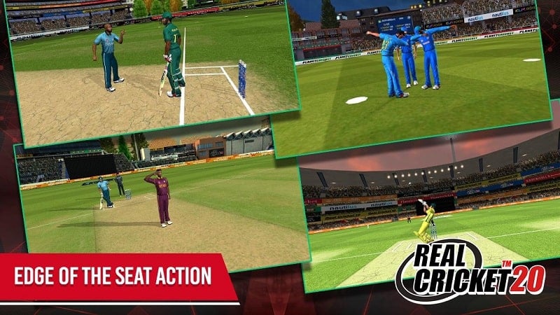 Real Cricket 20 mod apk