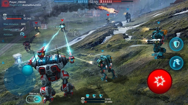 Robot Warfare mod android