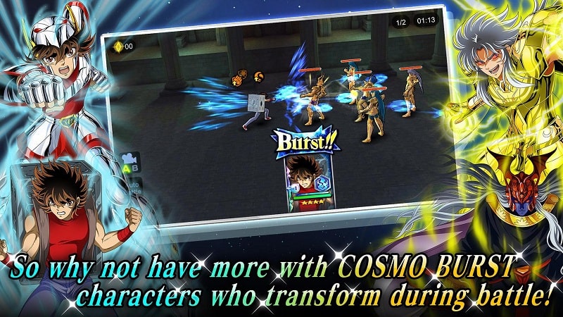 SAINT SEIYA COSMO FANTASY mod free