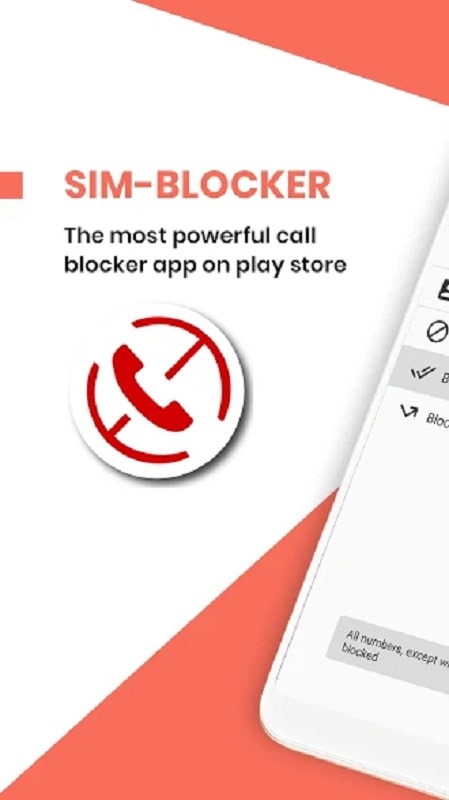 SIM Blocker Call Blocker mod