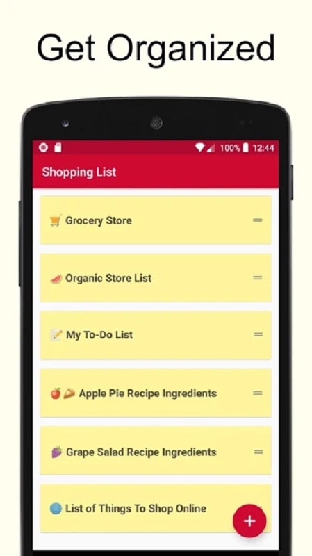 Shopping List mod