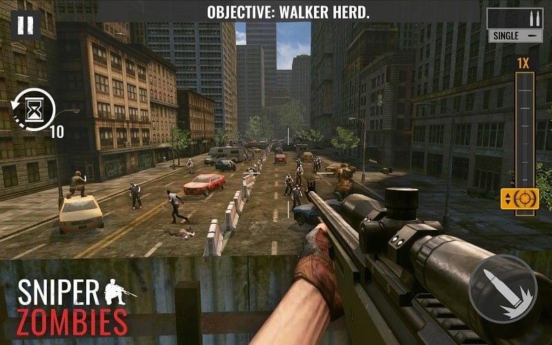 Sniper Zombie mod apk