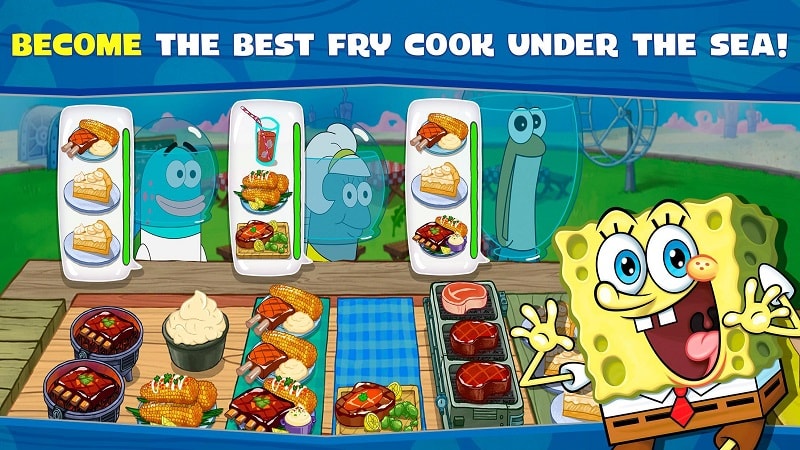 SpongeBob Krusty Cook Off mod