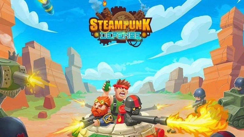 download the new version for ios Tower Defense Steampunk