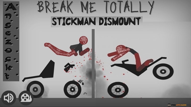 Stickman Dismounting v3.1 Apk Mod [Dinheiro Infinito]