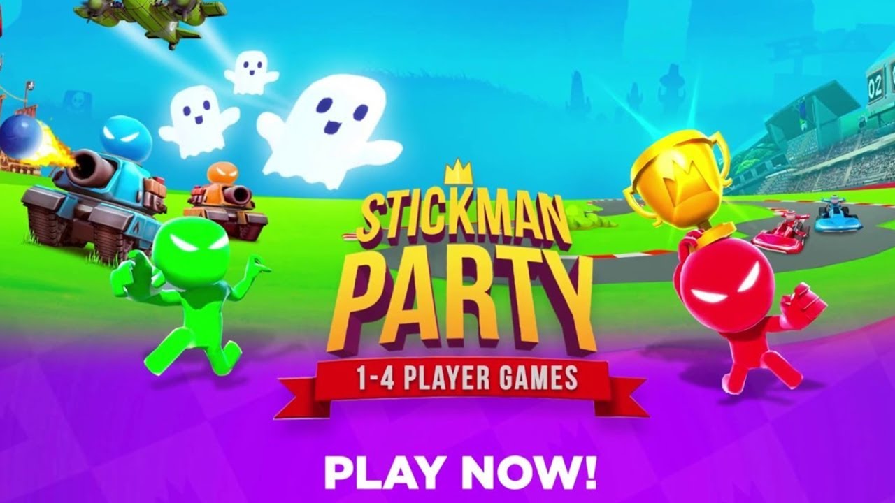 Stickman Party: 1 2 3 4 Player Games Free All Mini Games Tournament Mode  Championship Mod Apk 