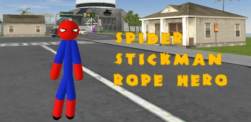 Stickman Spider Rope Hero