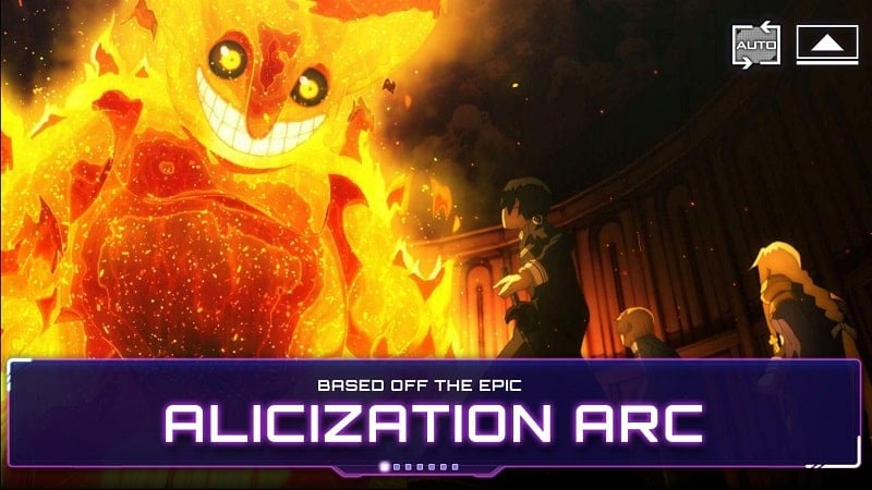 Sword Art Online Alicization Rising Steel mod apk free