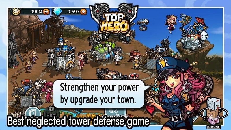 Top Hero Tower Defense mod apk 1