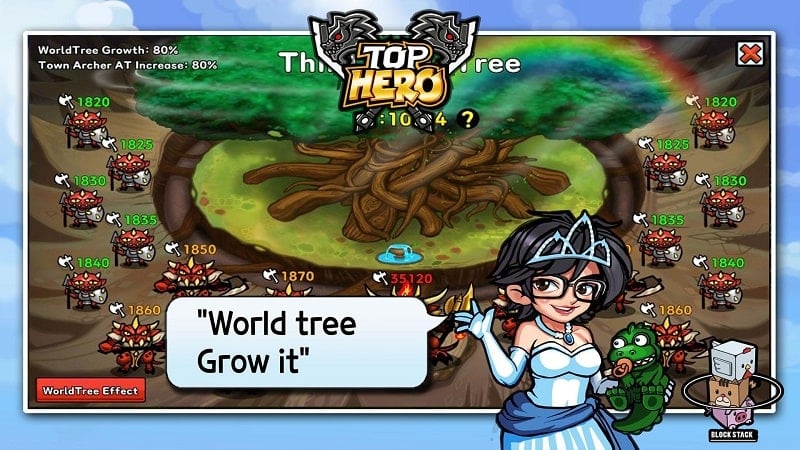 Top Hero Tower Defense mod free 1