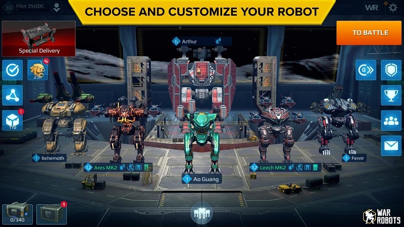 War Robots mod apk