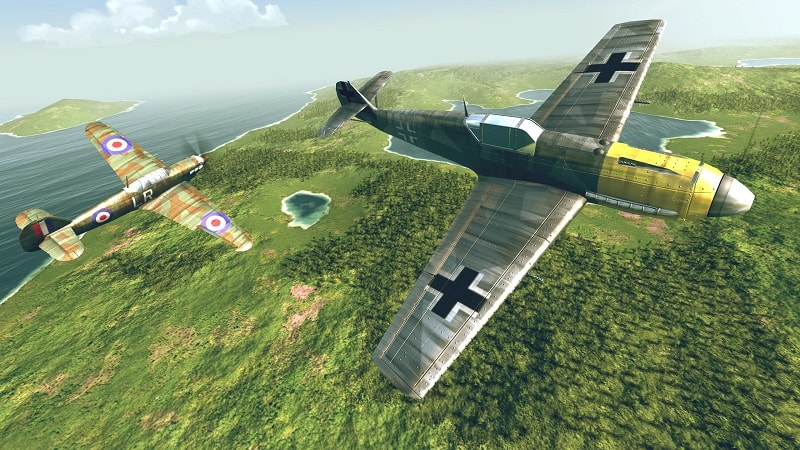 Warplanes WW2 Dogfight mod download