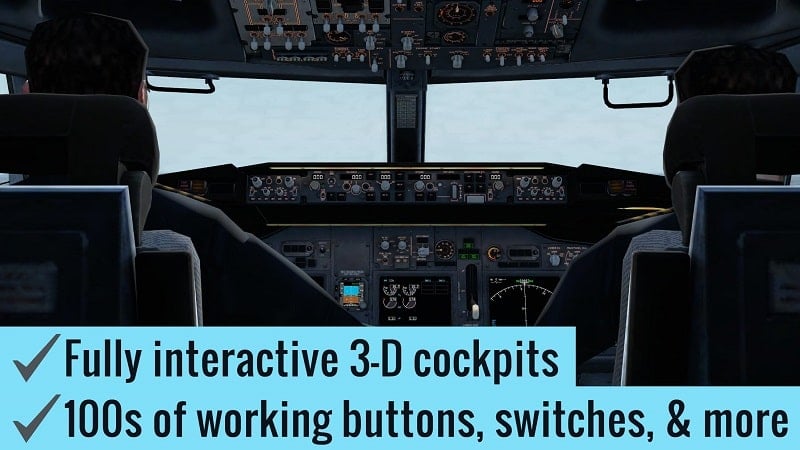 X Plane Flight Simulator mod apk