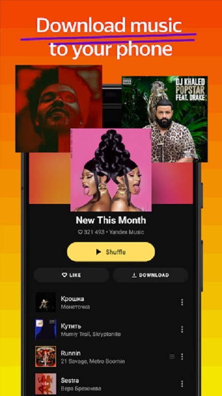 Yandex Music and Podcasts mod