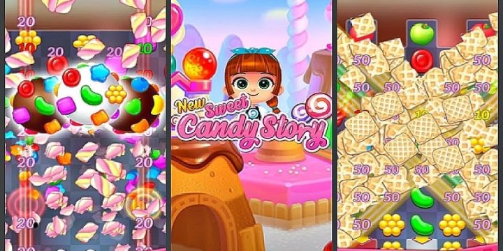 New Sweet Candy Story Puzzle