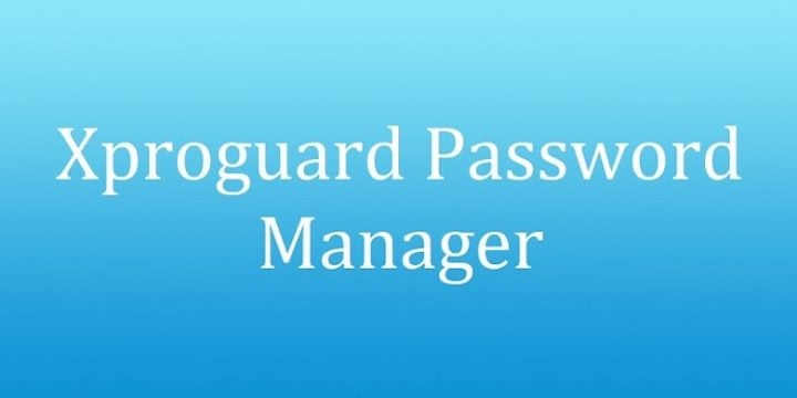 Xproguard Password Manager-