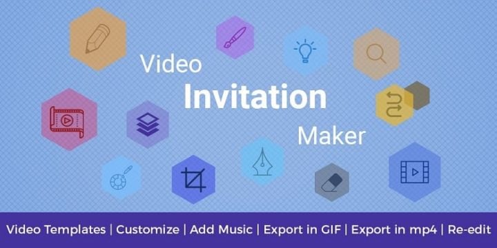 Video Invitation Maker-