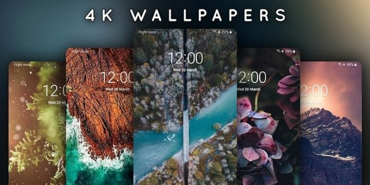 4K Wallpapers, Auto Changer-