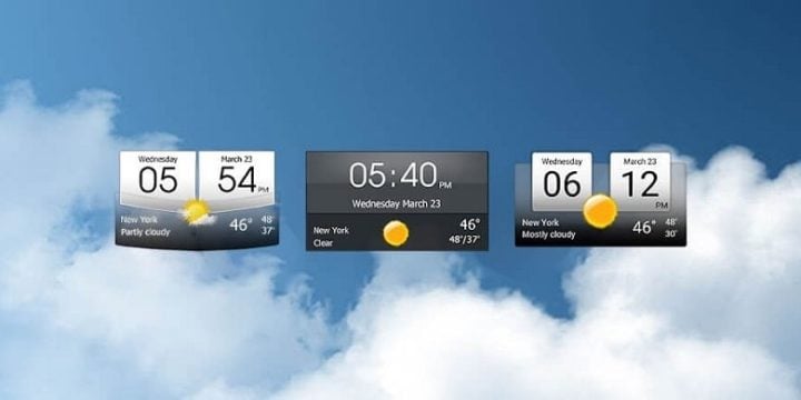 Digital Clock & World Weather-