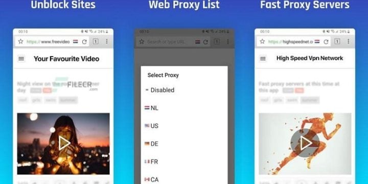 Unblock site VPN proxy browser-