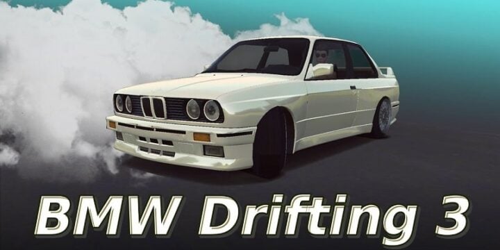 Drifting BMW 3 Car Drift-min