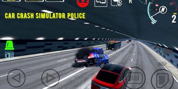 Car Crash Simulator Police