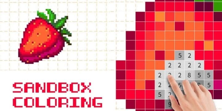 Sandbox Pixel Coloring