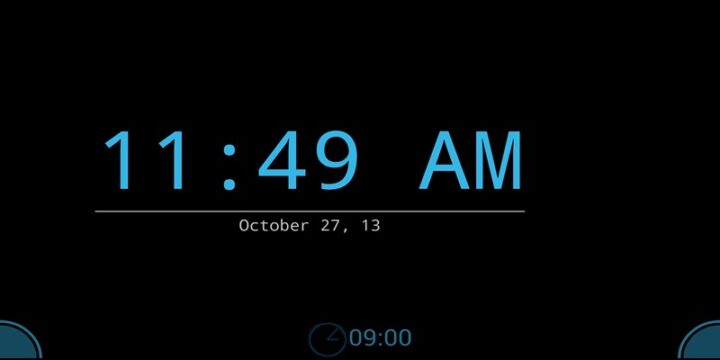 Day and night clock