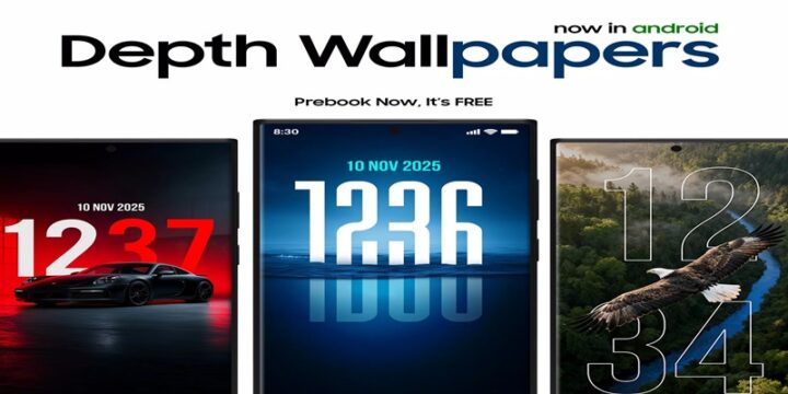 Depth Wallpapers & Live Clock