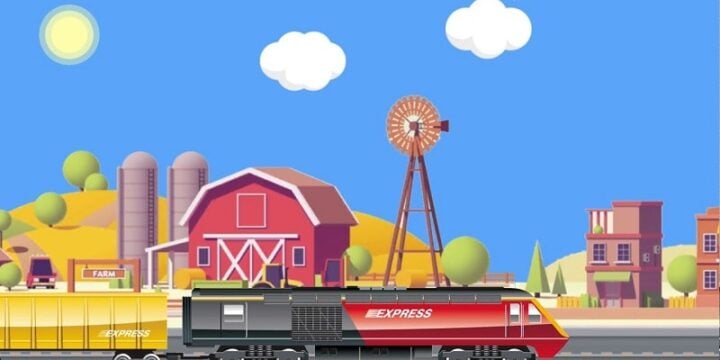 Train Simulator - 2D Railroad Game