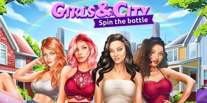 Girls & City spin the bottle