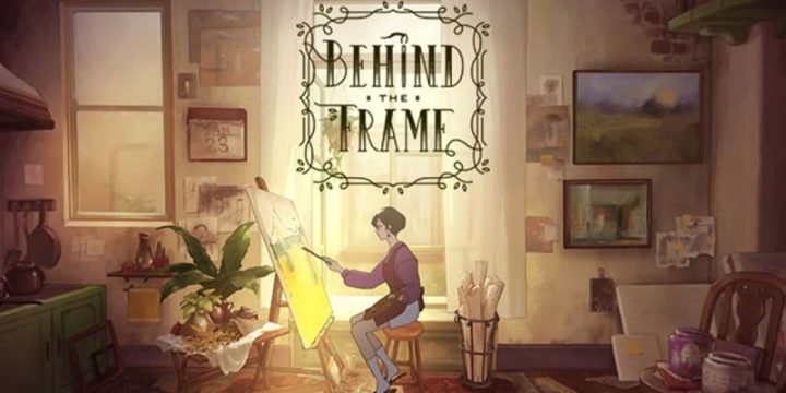 Behind the frame