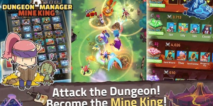 Dungeon Manager Mine King