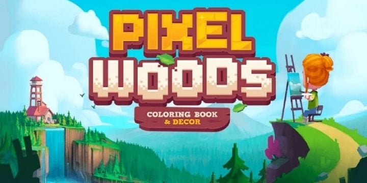 Pixelwoods Coloring & Decor